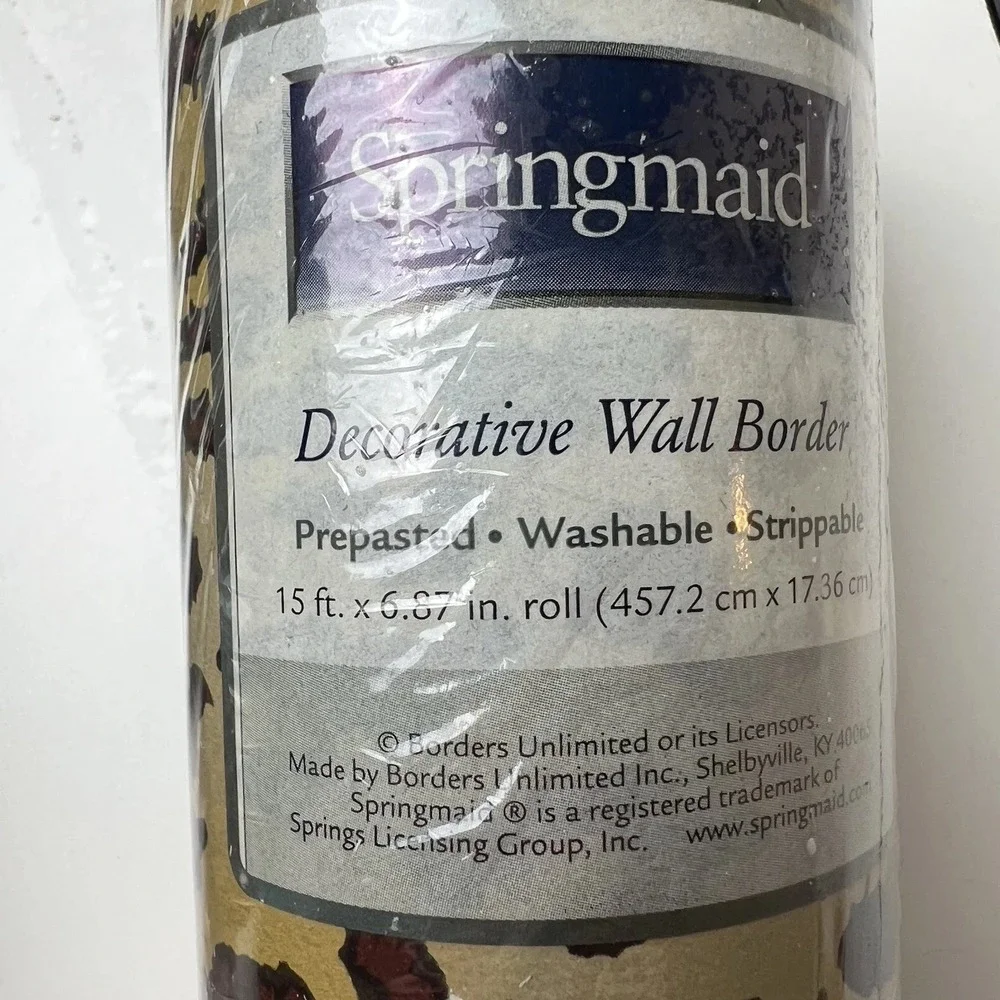 3 Springmaid Decorative Wall Border 15' X 6.87